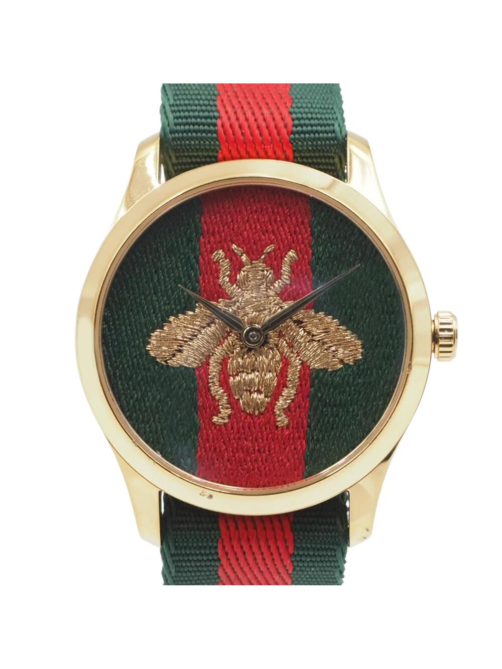 Gucci Timeless Quartz Nato Band Watch #358866G53B